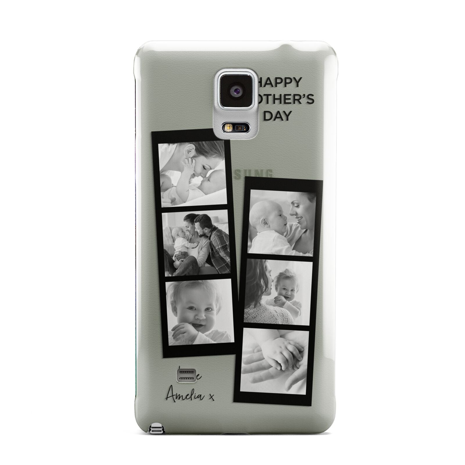 Mothers Day Photo Strip Samsung Galaxy Note 4 Case