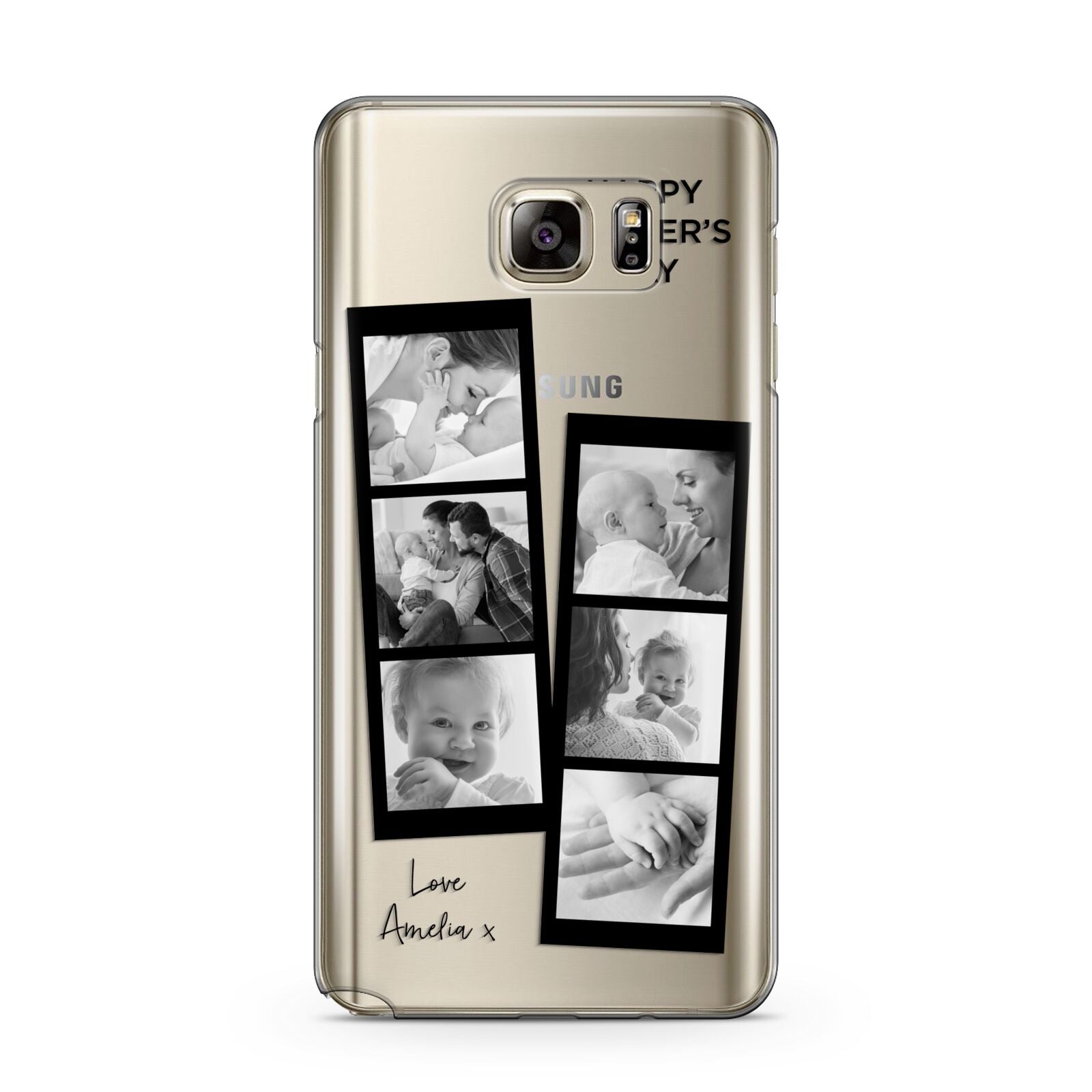 Mothers Day Photo Strip Samsung Galaxy Note 5 Case