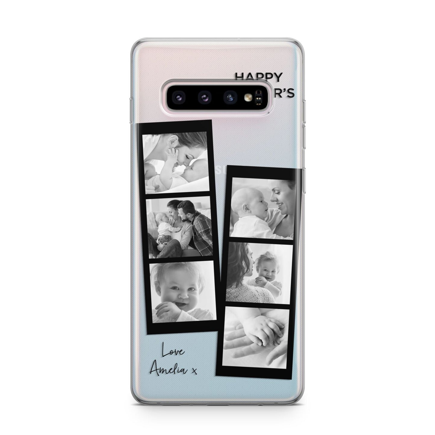 Mothers Day Photo Strip Samsung Galaxy S10 Plus Case