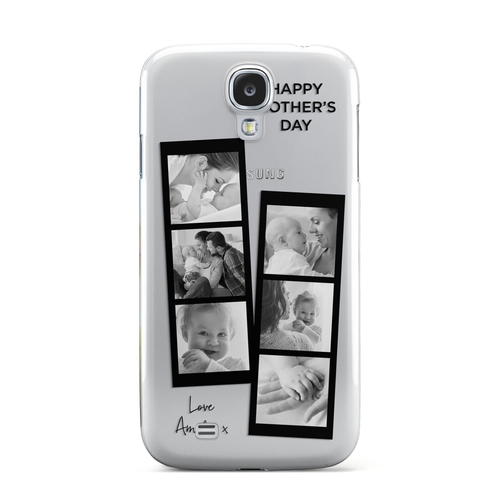 Mothers Day Photo Strip Samsung Galaxy S4 Case