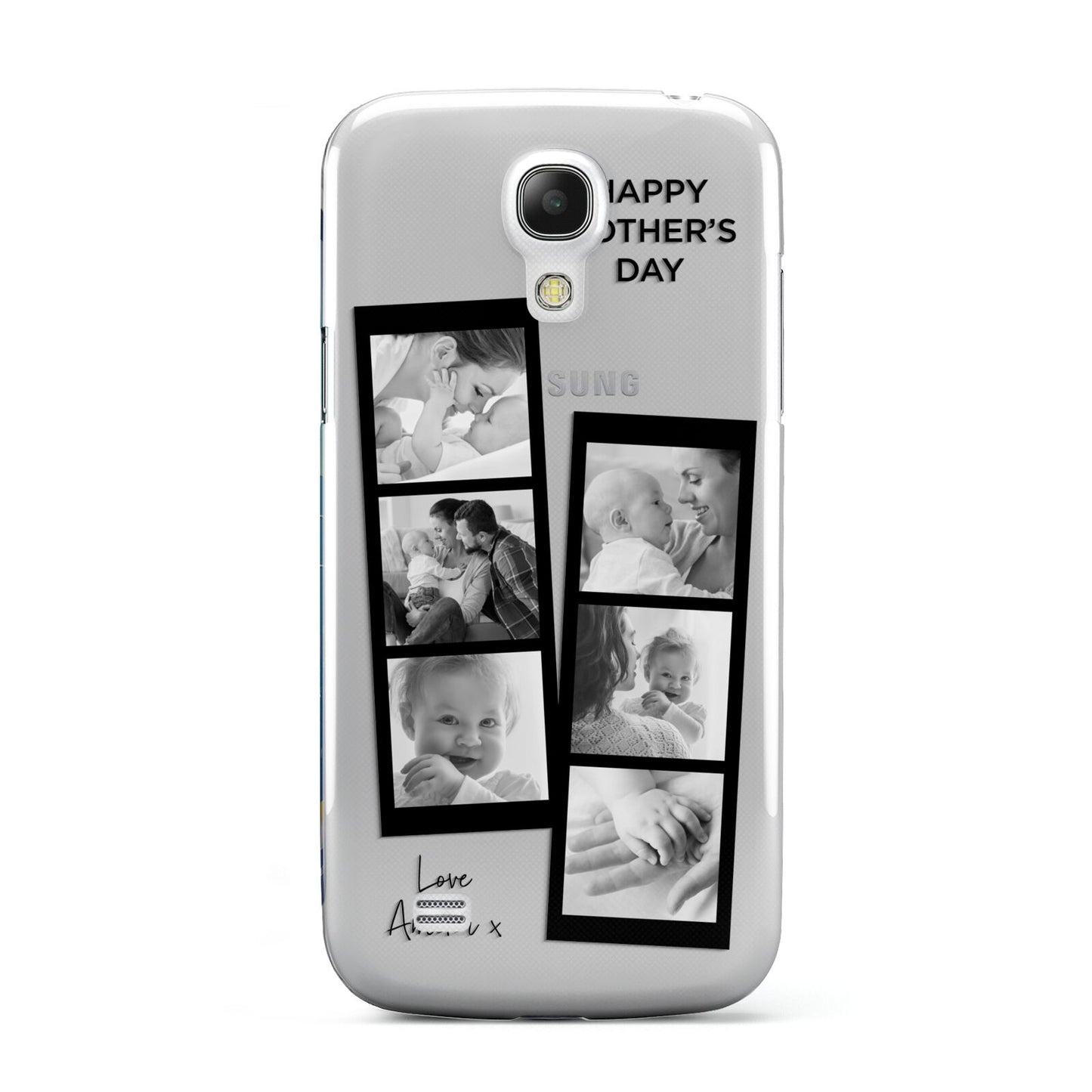 Mothers Day Photo Strip Samsung Galaxy S4 Mini Case