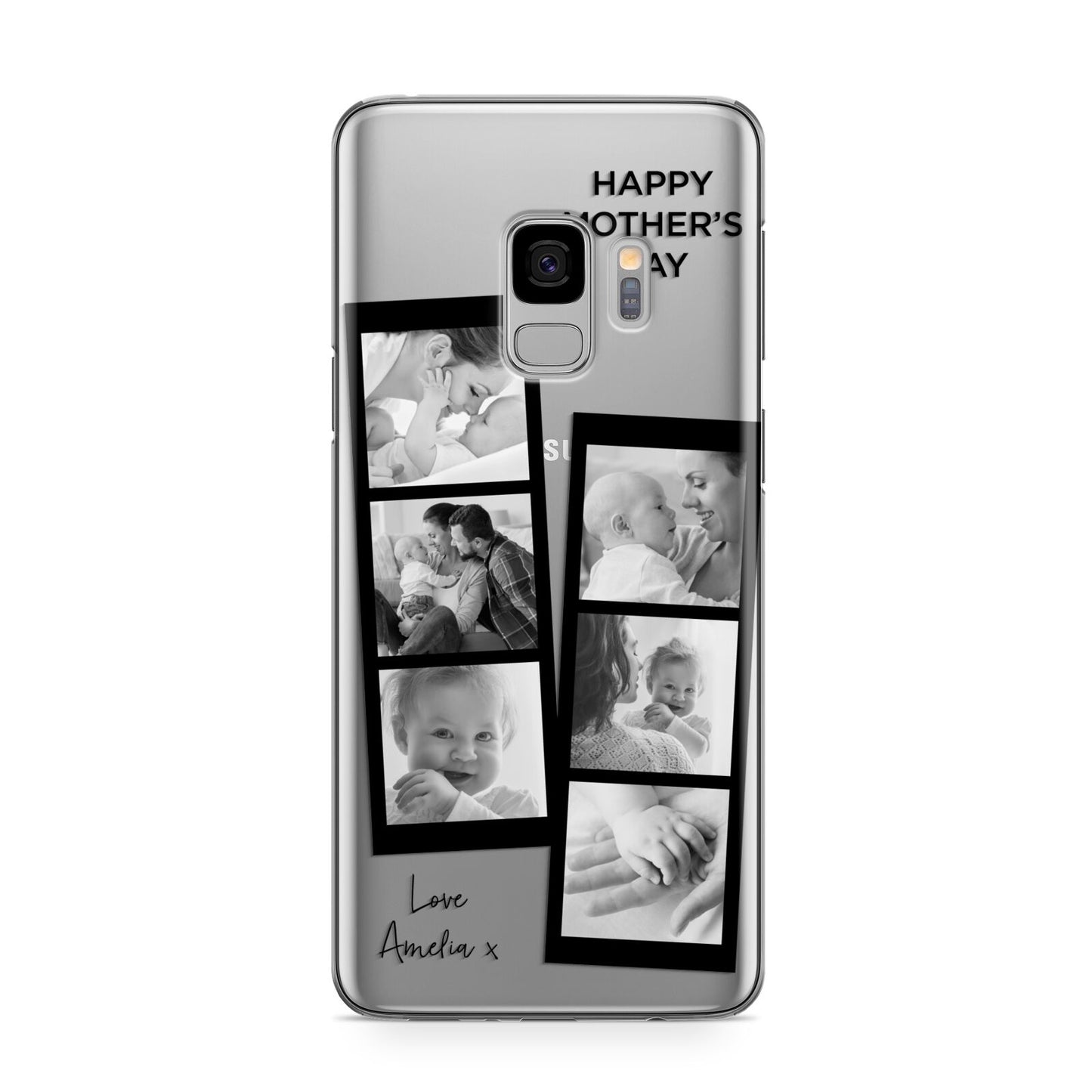 Mothers Day Photo Strip Samsung Galaxy S9 Case