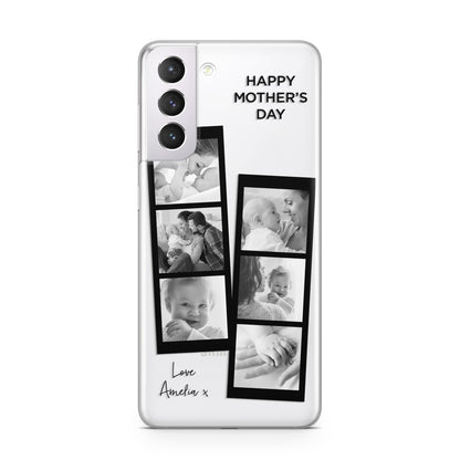 Mothers Day Photo Strip Samsung S21 Case