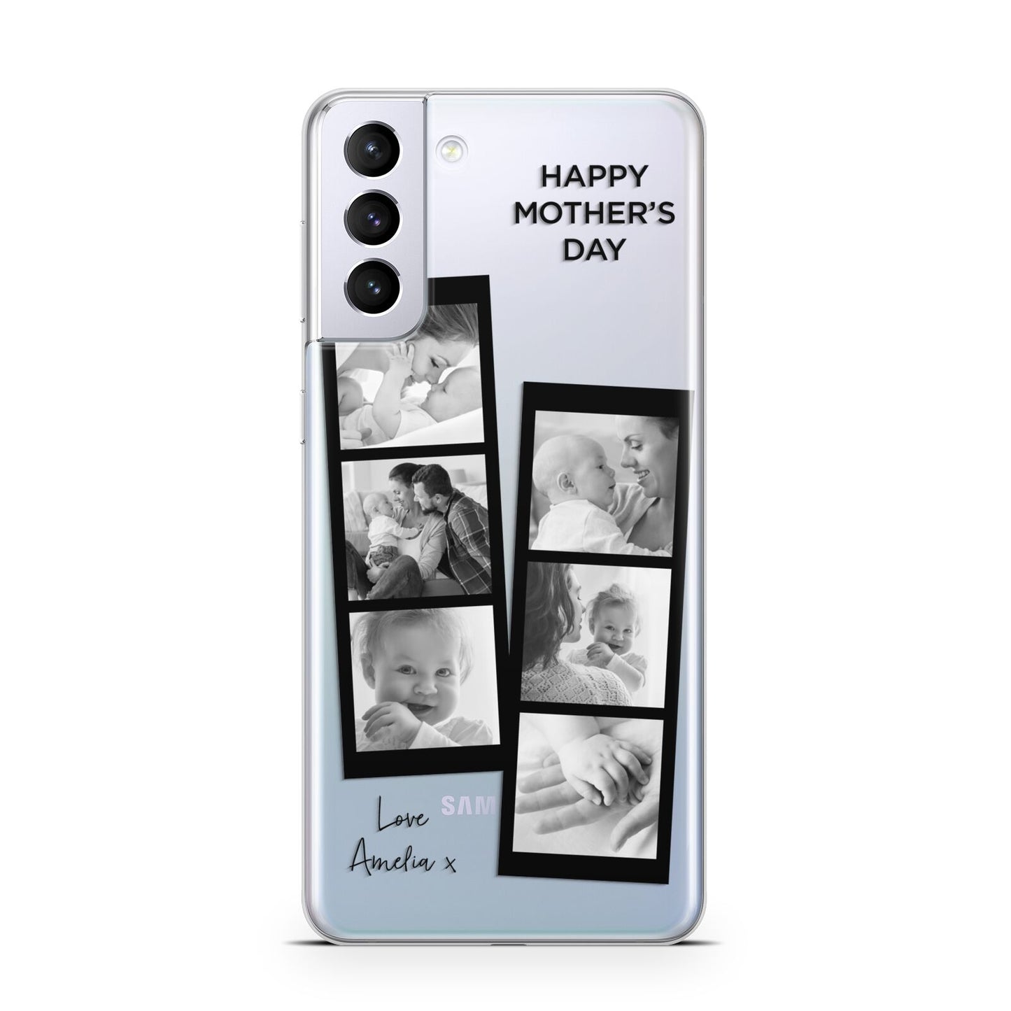 Mothers Day Photo Strip Samsung S21 Plus Case