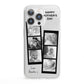 Mothers Day Photo Strip iPhone 13 Pro Clear Bumper Case