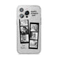 Mothers Day Photo Strip iPhone 14 Pro Max Glitter Tough Case Silver