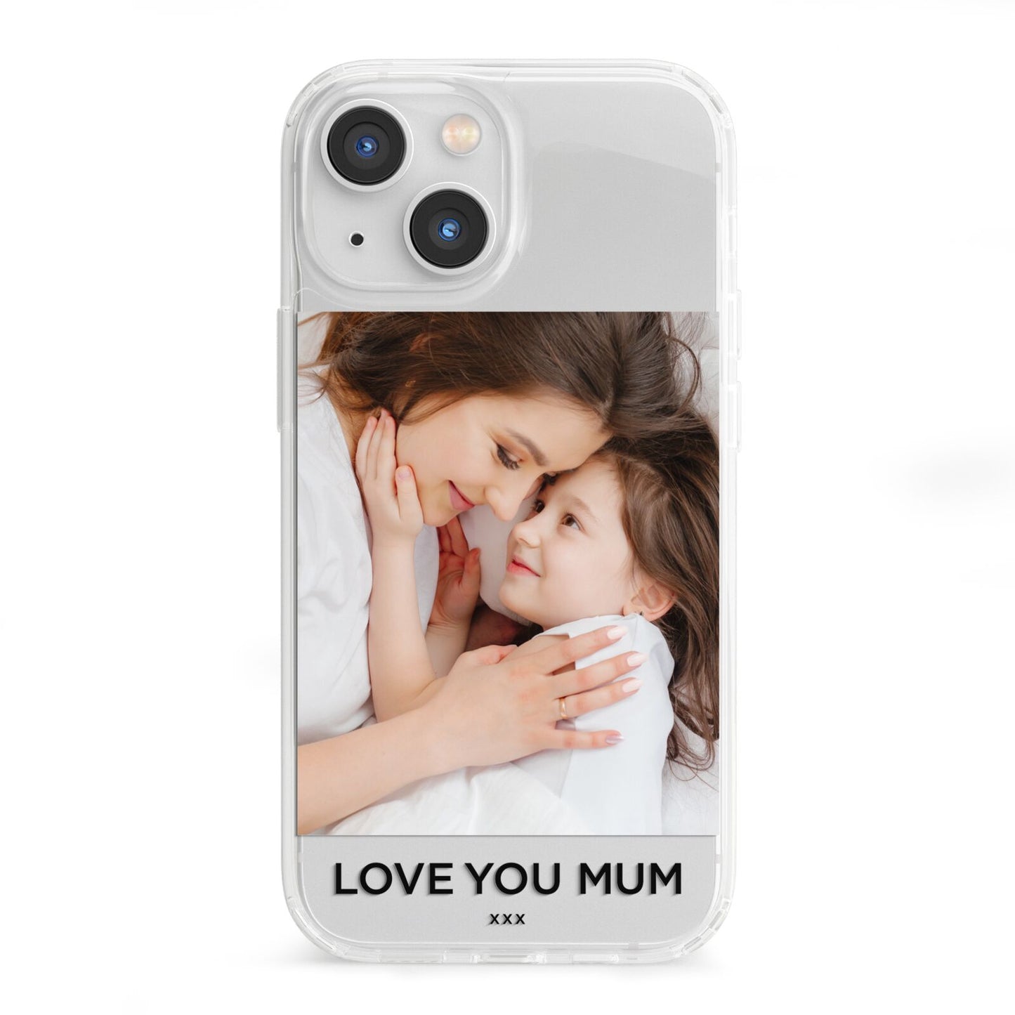 Mothers Day Photo iPhone 13 Mini Clear Bumper Case