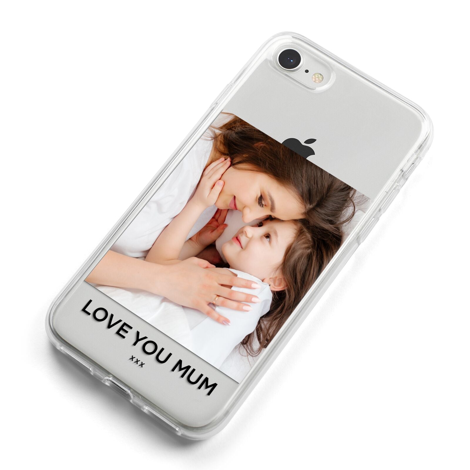 Mothers Day Photo iPhone 8 Bumper Case on Silver iPhone Alternative Image