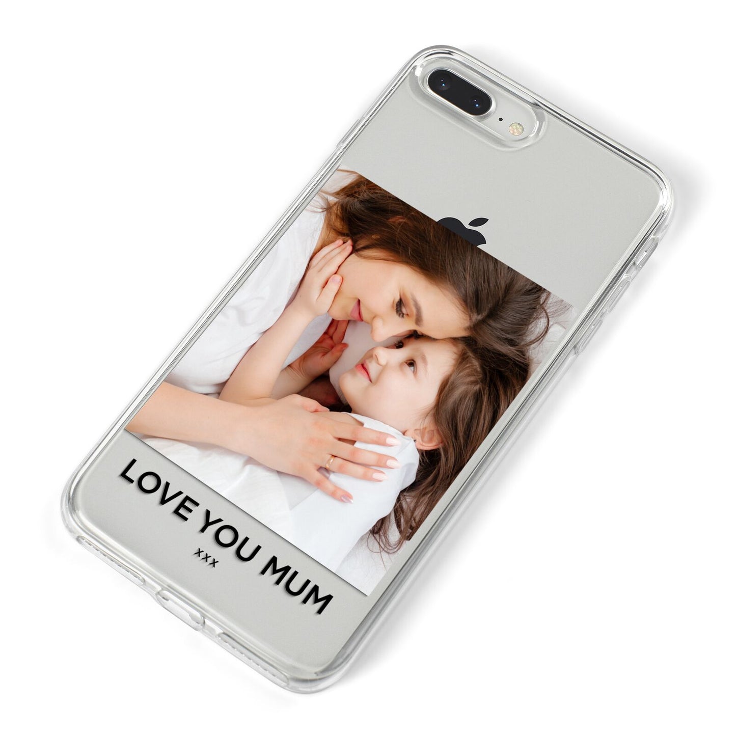 Mothers Day Photo iPhone 8 Plus Bumper Case on Silver iPhone Alternative Image