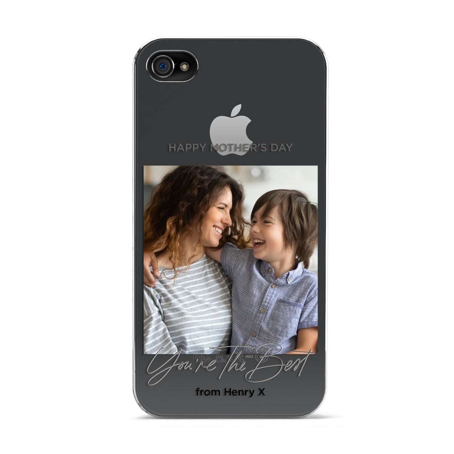 Mothers Day Photo with Name Apple iPhone 4s Case