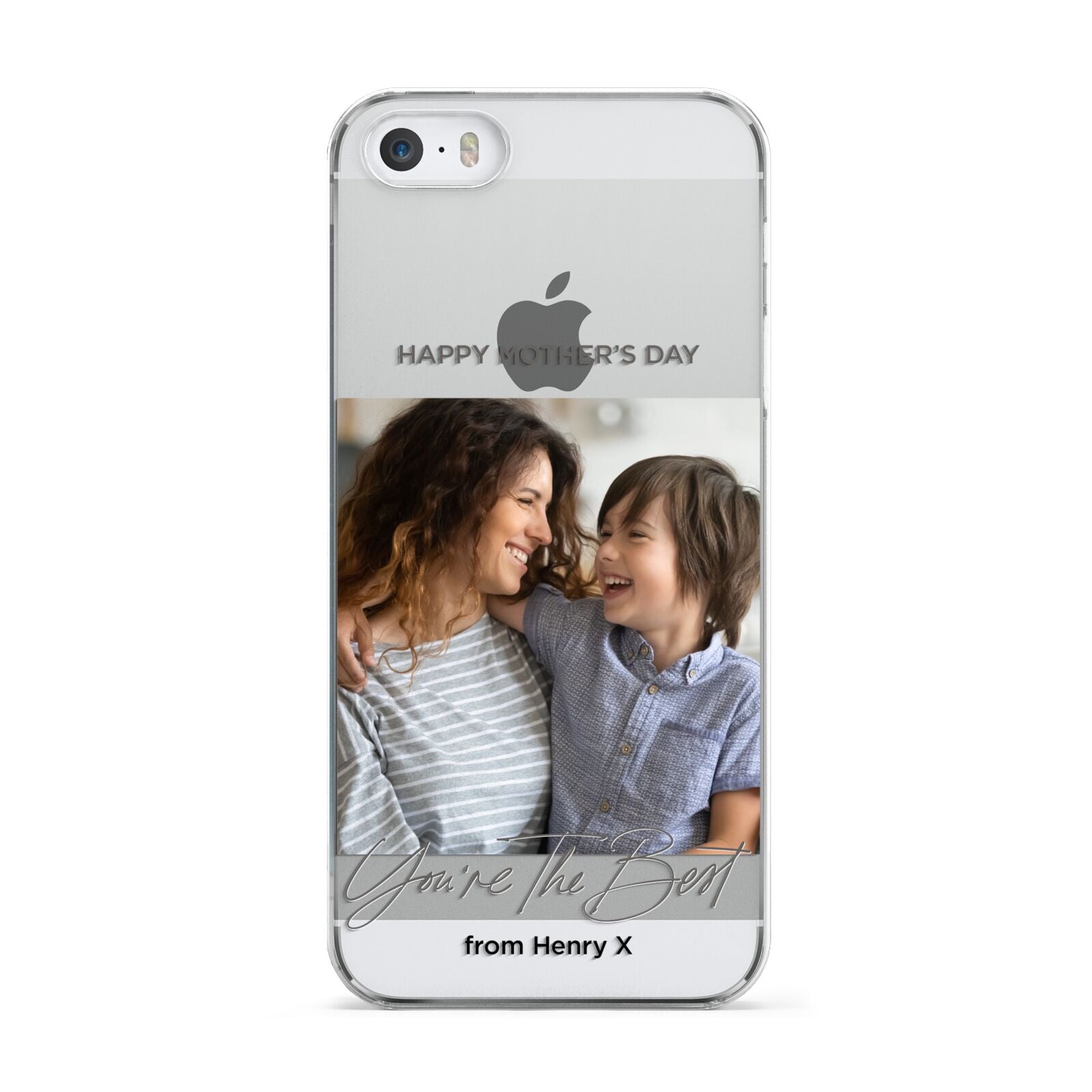 Mothers Day Photo with Name Apple iPhone 5 Case