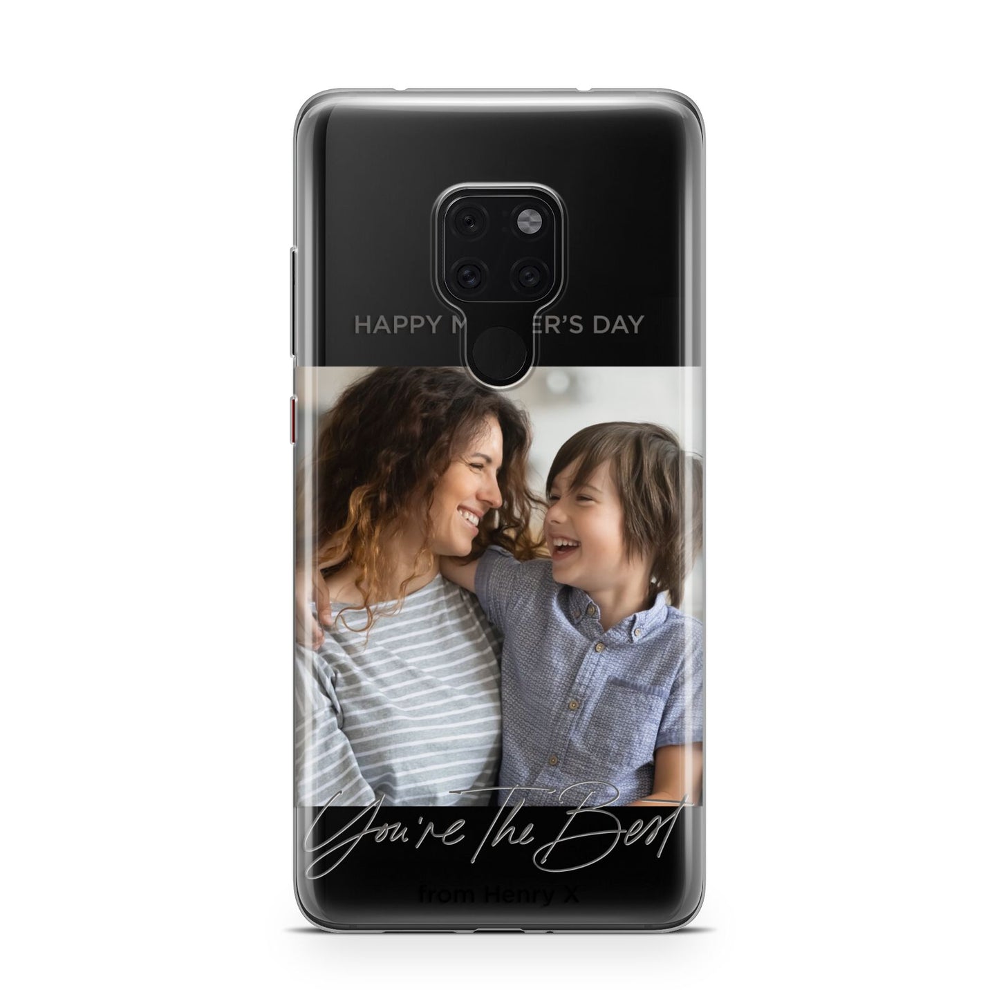 Mothers Day Photo with Name Huawei Mate 20 Phone Case