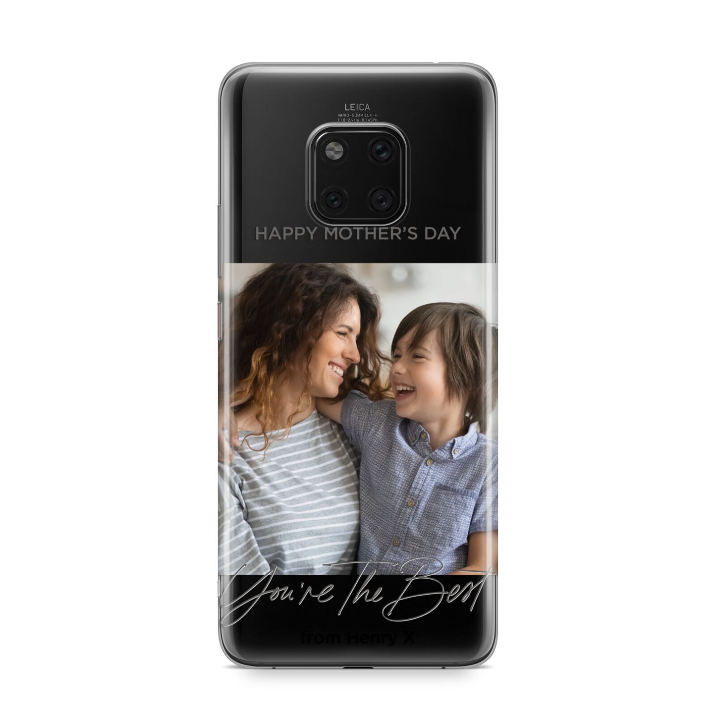 Mothers Day Photo with Name Huawei Mate 20 Pro Phone Case