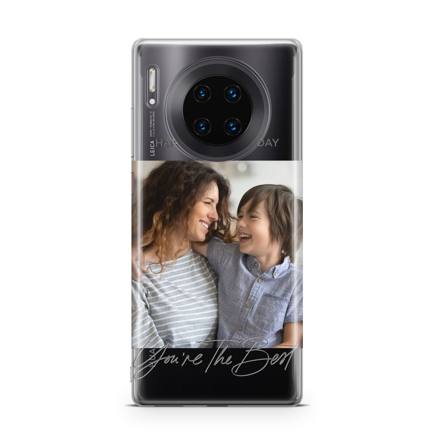 Mothers Day Photo with Name Huawei Mate 30 Pro Phone Case