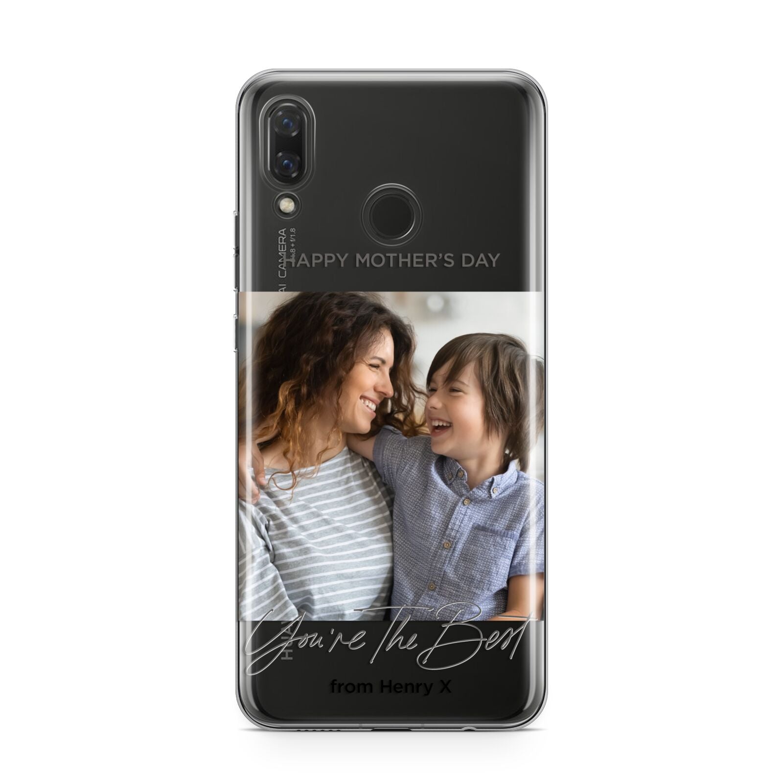 Mothers Day Photo with Name Huawei Nova 3 Phone Case