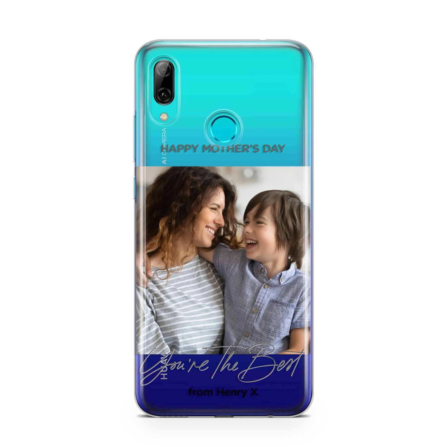 Mothers Day Photo with Name Huawei P Smart 2019 Case