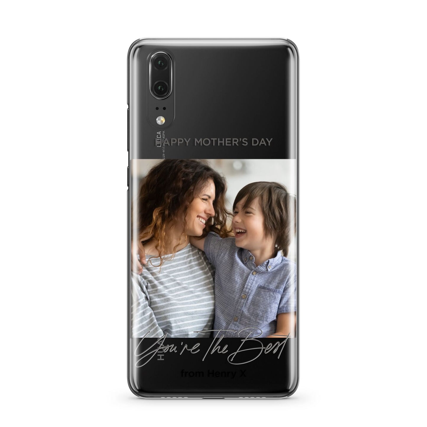 Mothers Day Photo with Name Huawei P20 Phone Case