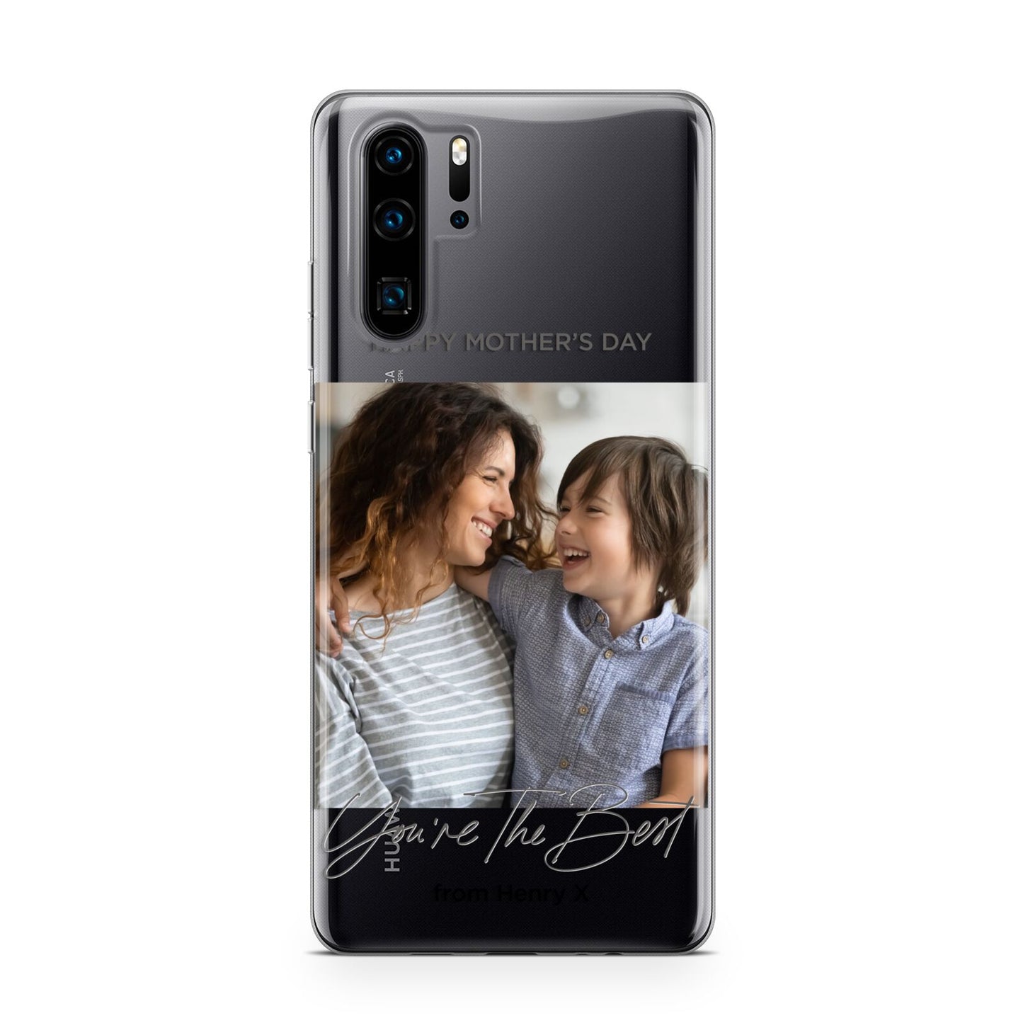 Mothers Day Photo with Name Huawei P30 Pro Phone Case