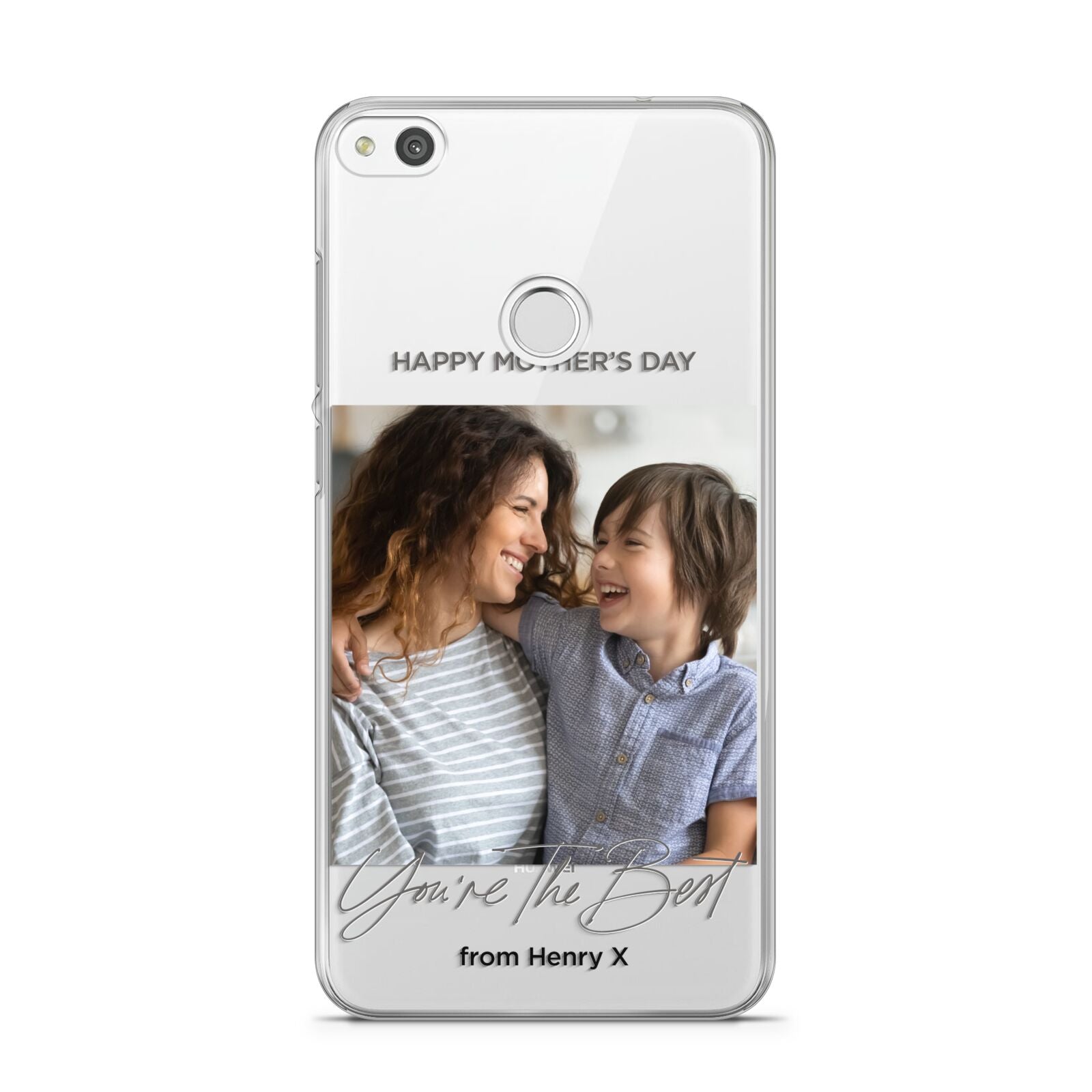 Mothers Day Photo with Name Huawei P8 Lite Case