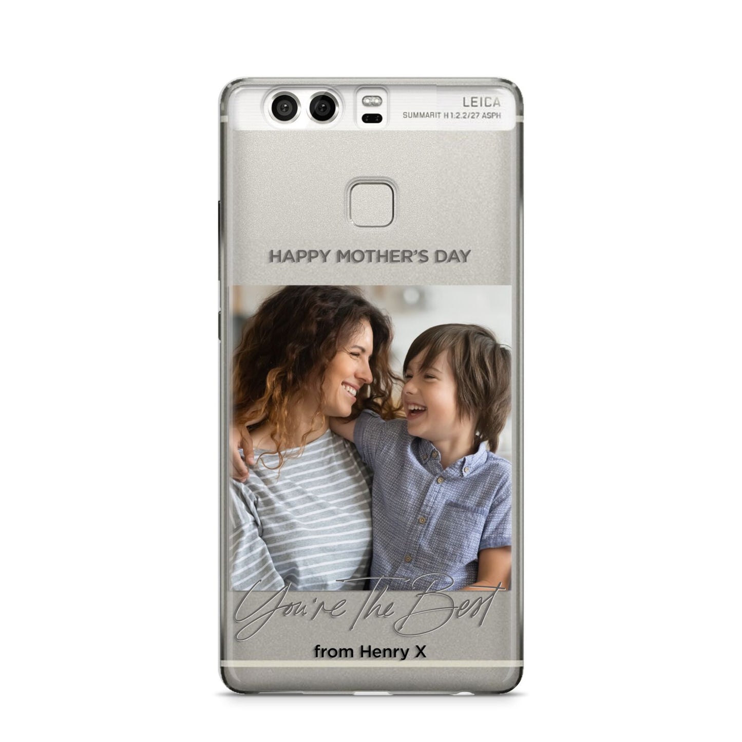 Mothers Day Photo with Name Huawei P9 Case