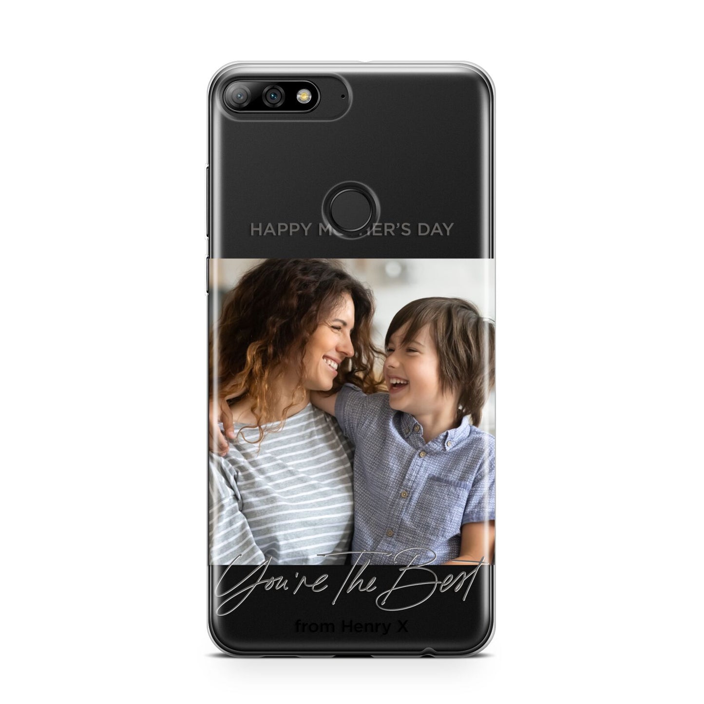 Mothers Day Photo with Name Huawei Y7 2018