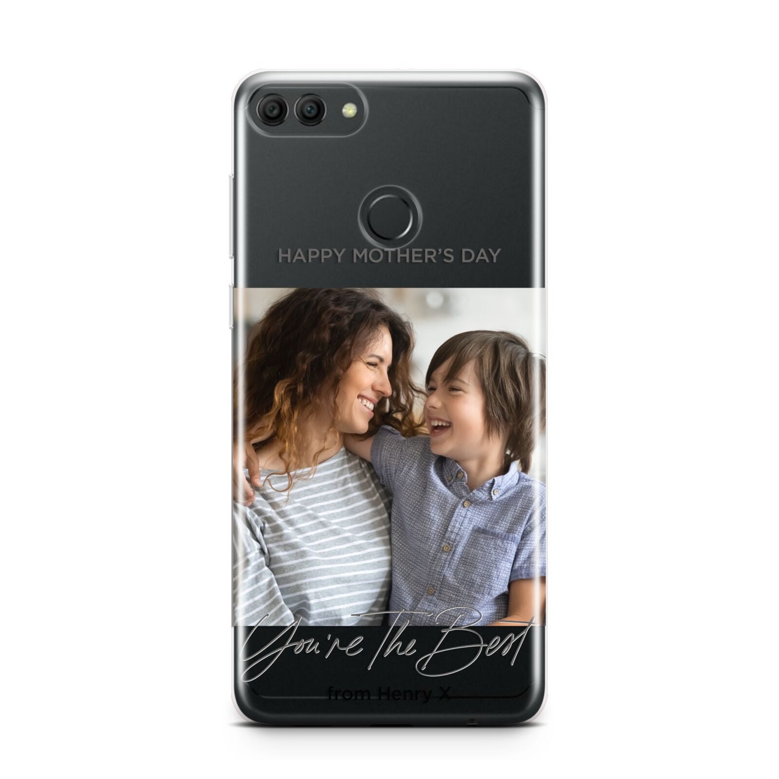 Mothers Day Photo with Name Huawei Y9 2018