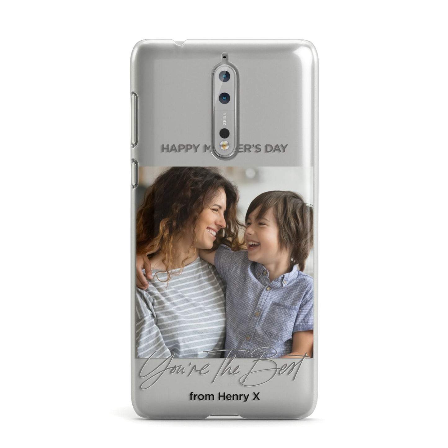 Mothers Day Photo with Name Nokia Case