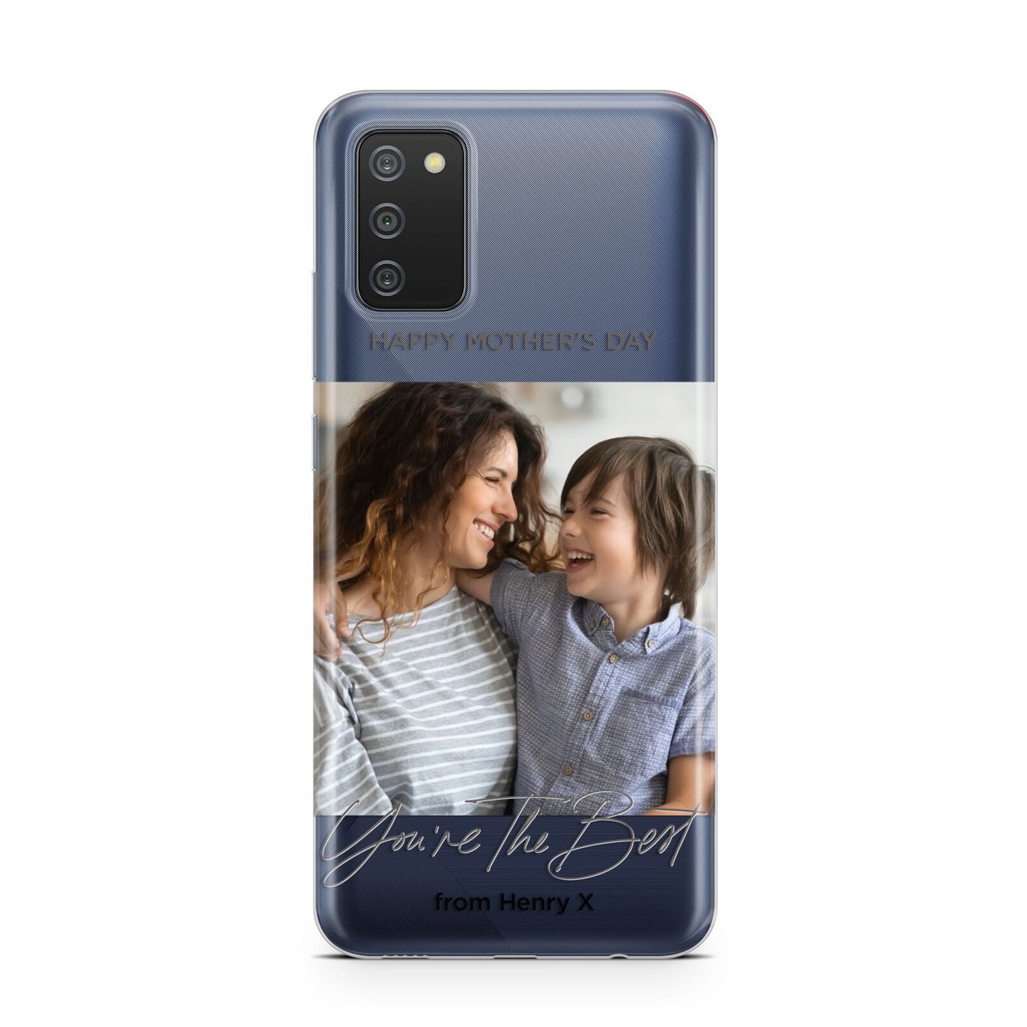 Mothers Day Photo with Name Samsung A02s Case