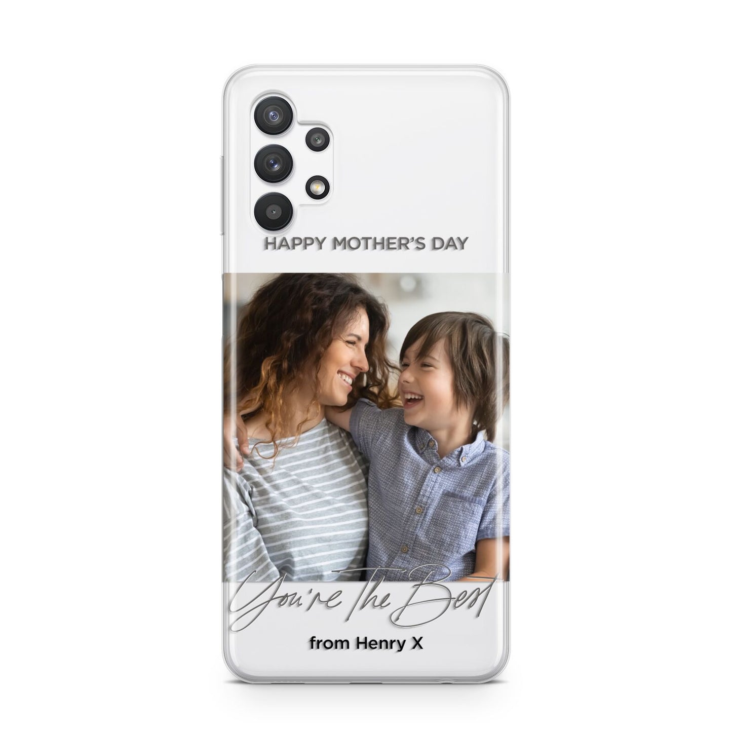 Mothers Day Photo with Name Samsung A32 5G Case