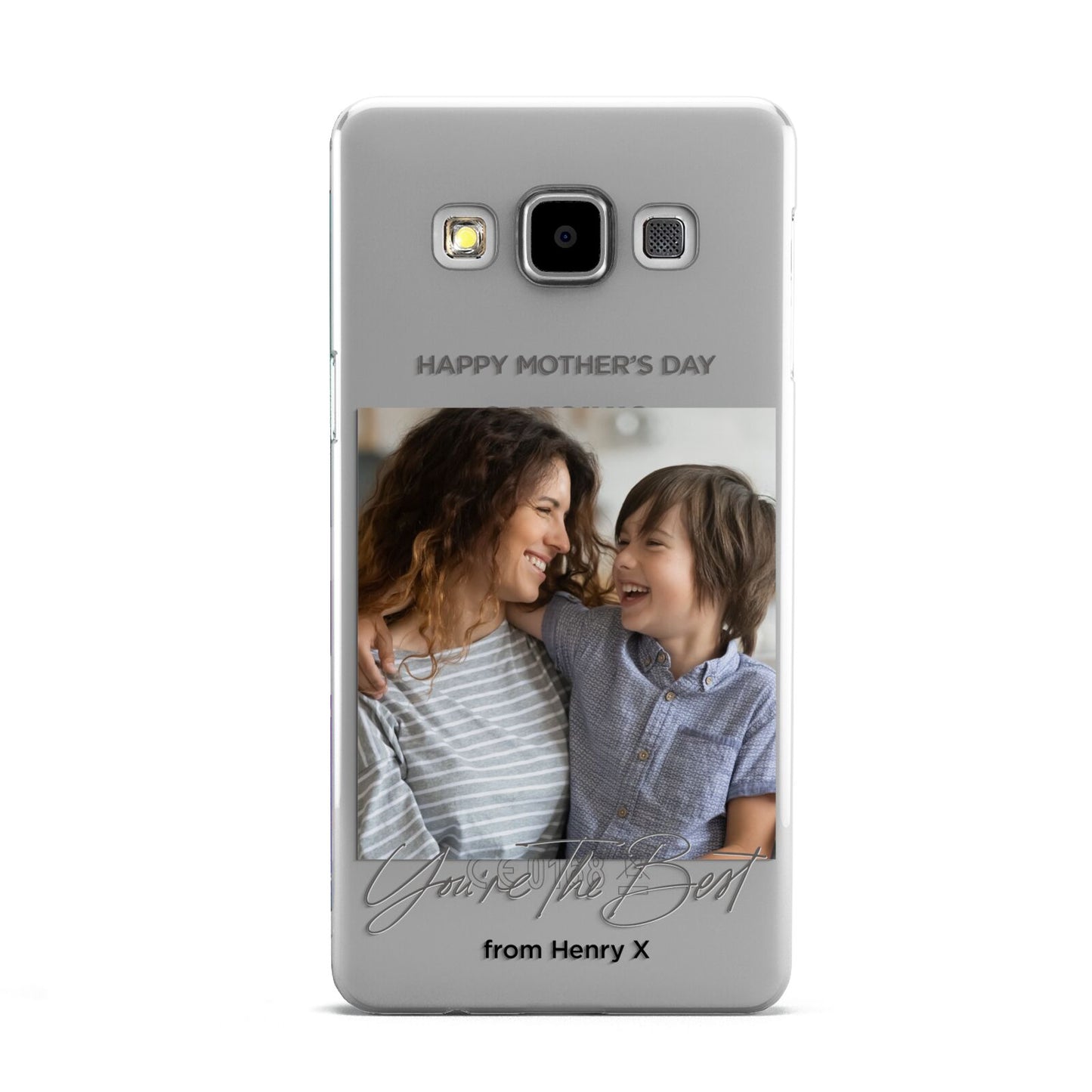 Mothers Day Photo with Name Samsung Galaxy A5 Case