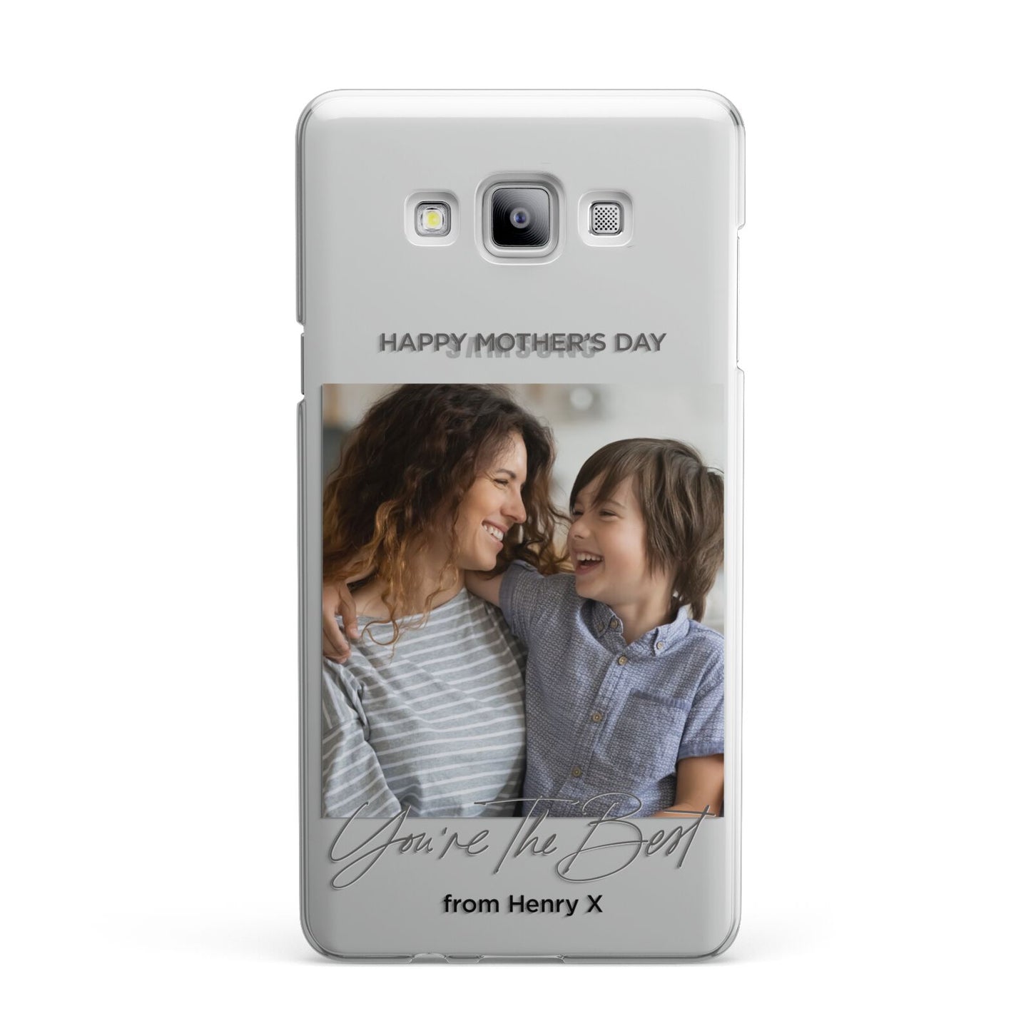 Mothers Day Photo with Name Samsung Galaxy A7 2015 Case