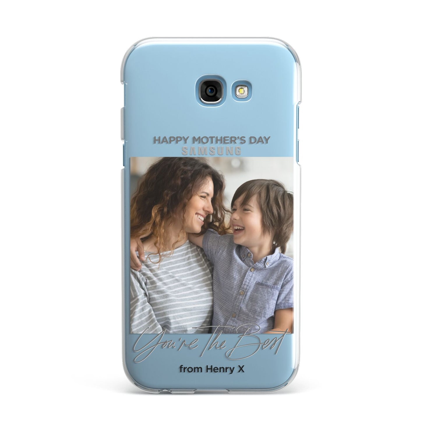 Mothers Day Photo with Name Samsung Galaxy A7 2017 Case