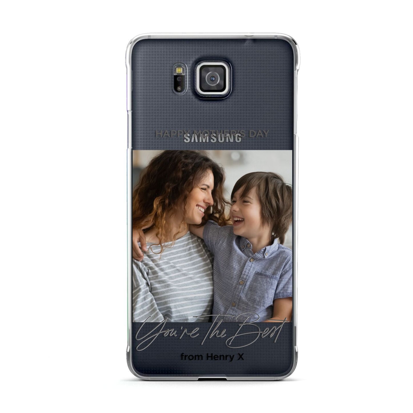 Mothers Day Photo with Name Samsung Galaxy Alpha Case