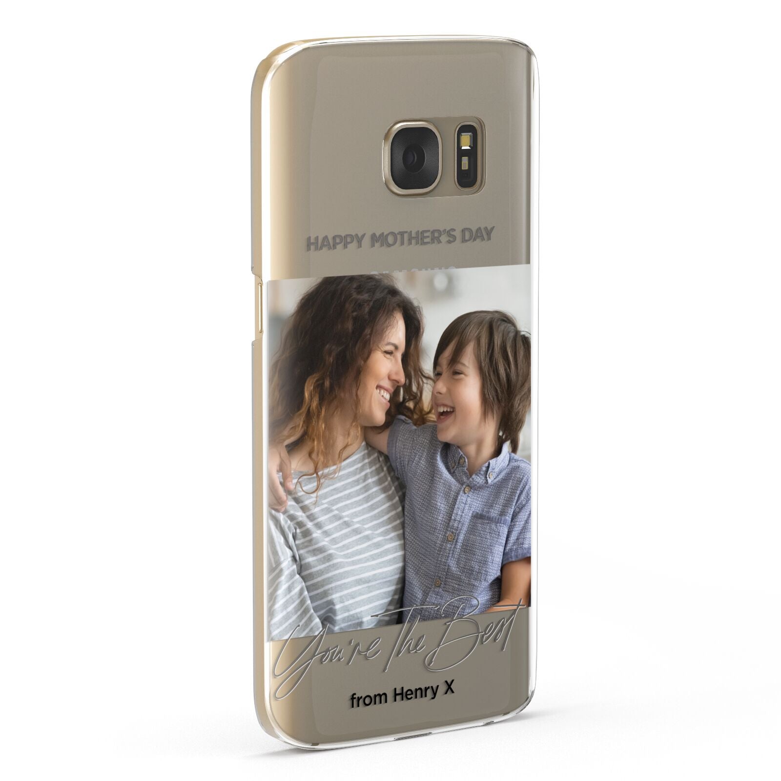 Mothers Day Photo with Name Samsung Galaxy Case Fourty Five Degrees