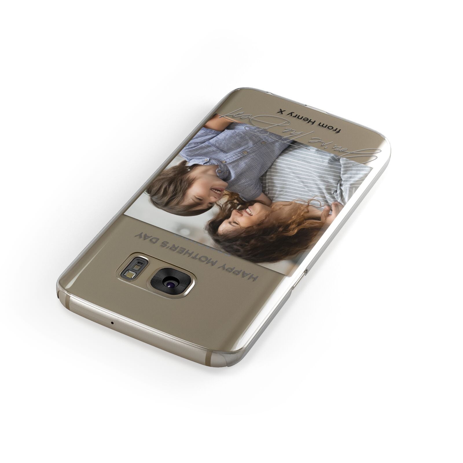 Mothers Day Photo with Name Samsung Galaxy Case Front Close Up