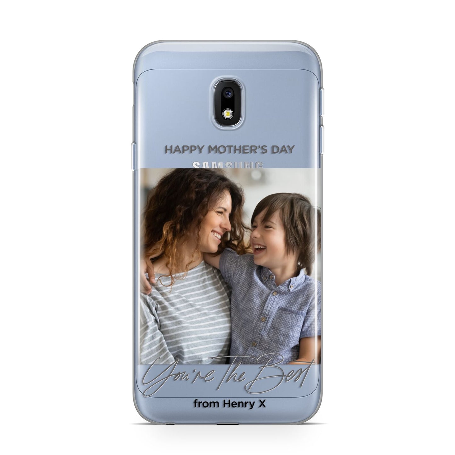 Mothers Day Photo with Name Samsung Galaxy J3 2017 Case