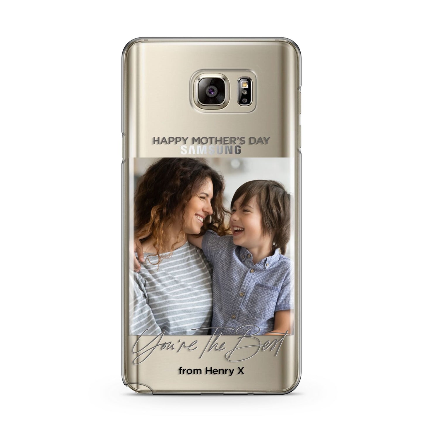 Mothers Day Photo with Name Samsung Galaxy Note 5 Case