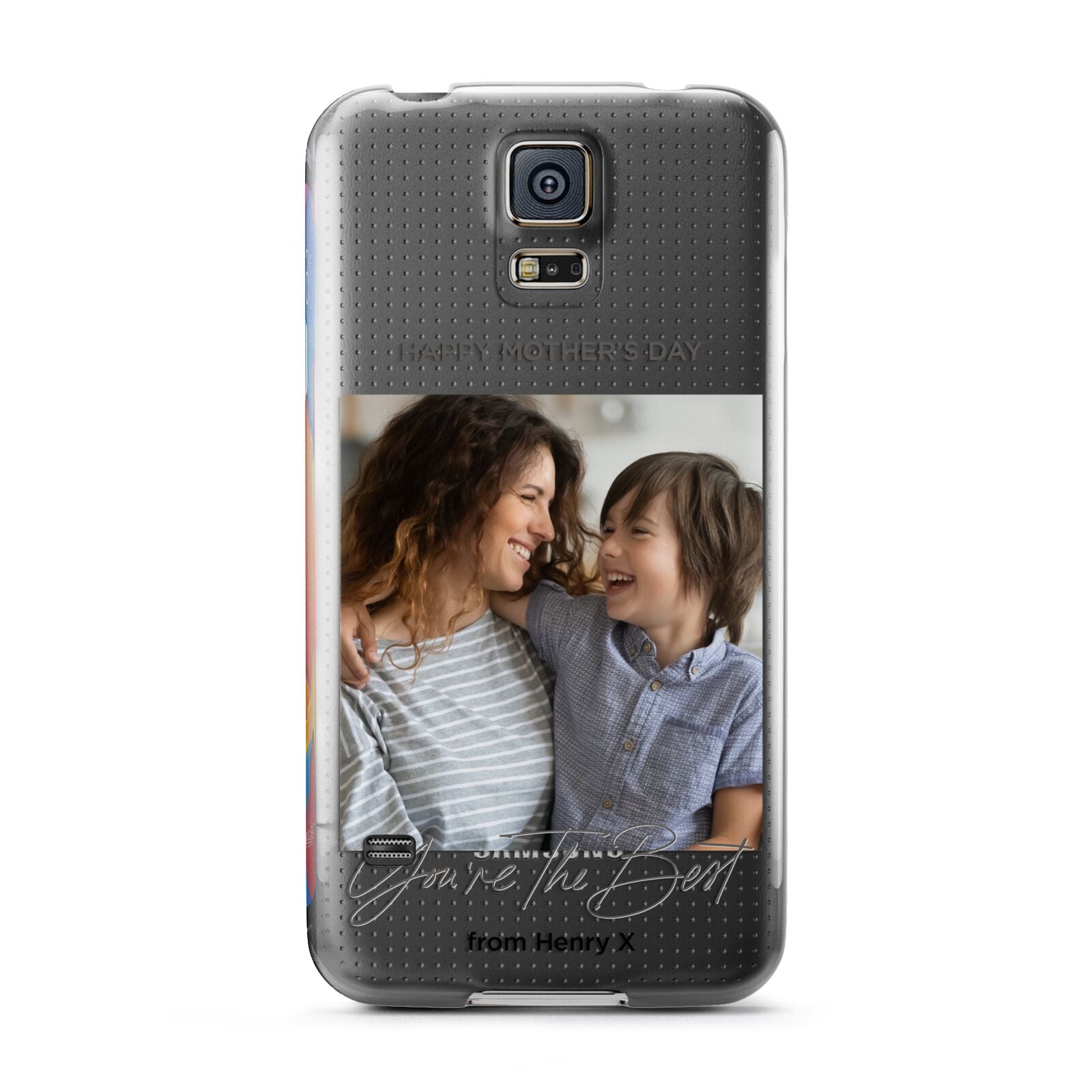 Mothers Day Photo with Name Samsung Galaxy S5 Case