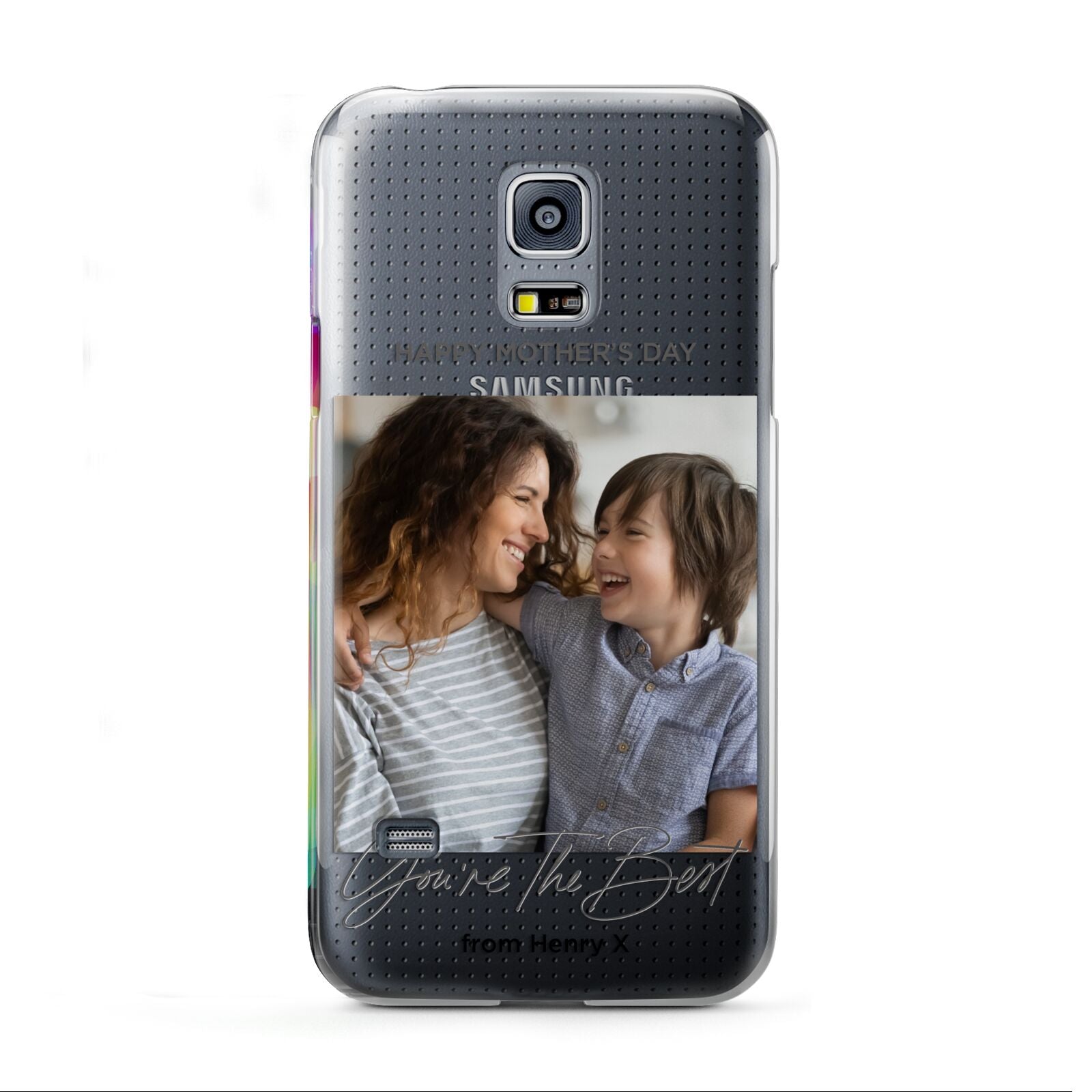 Mothers Day Photo with Name Samsung Galaxy S5 Mini Case