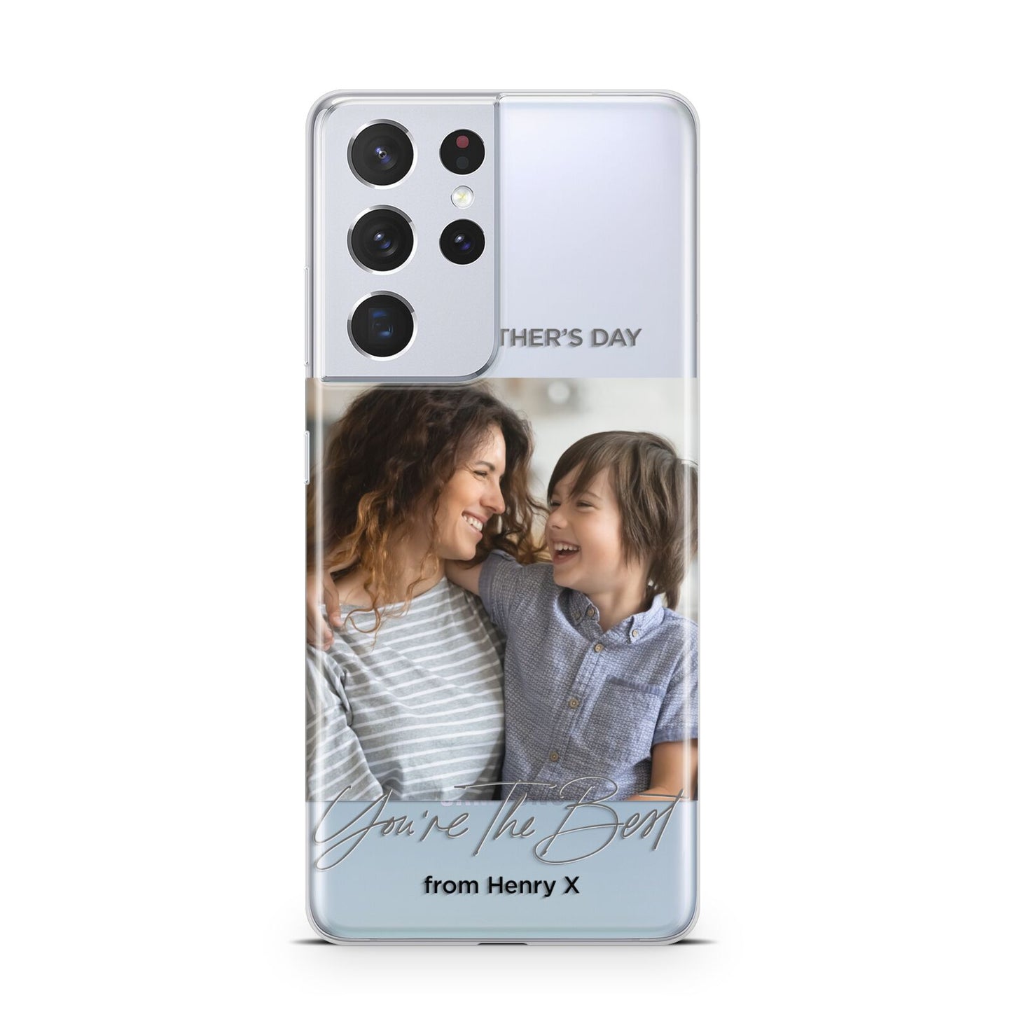 Mothers Day Photo with Name Samsung S21 Ultra Case