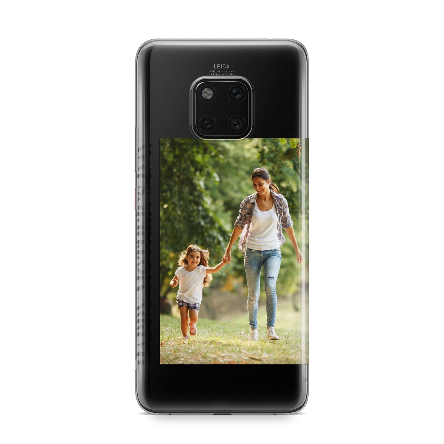 Mothers Day Photo with Text Huawei Mate 20 Pro Phone Case