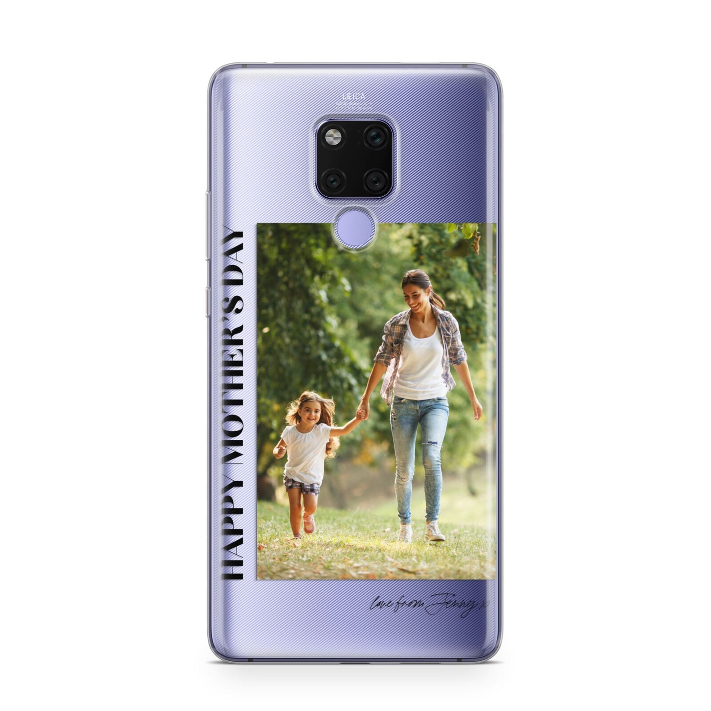 Mothers Day Photo with Text Huawei Mate 20X Phone Case