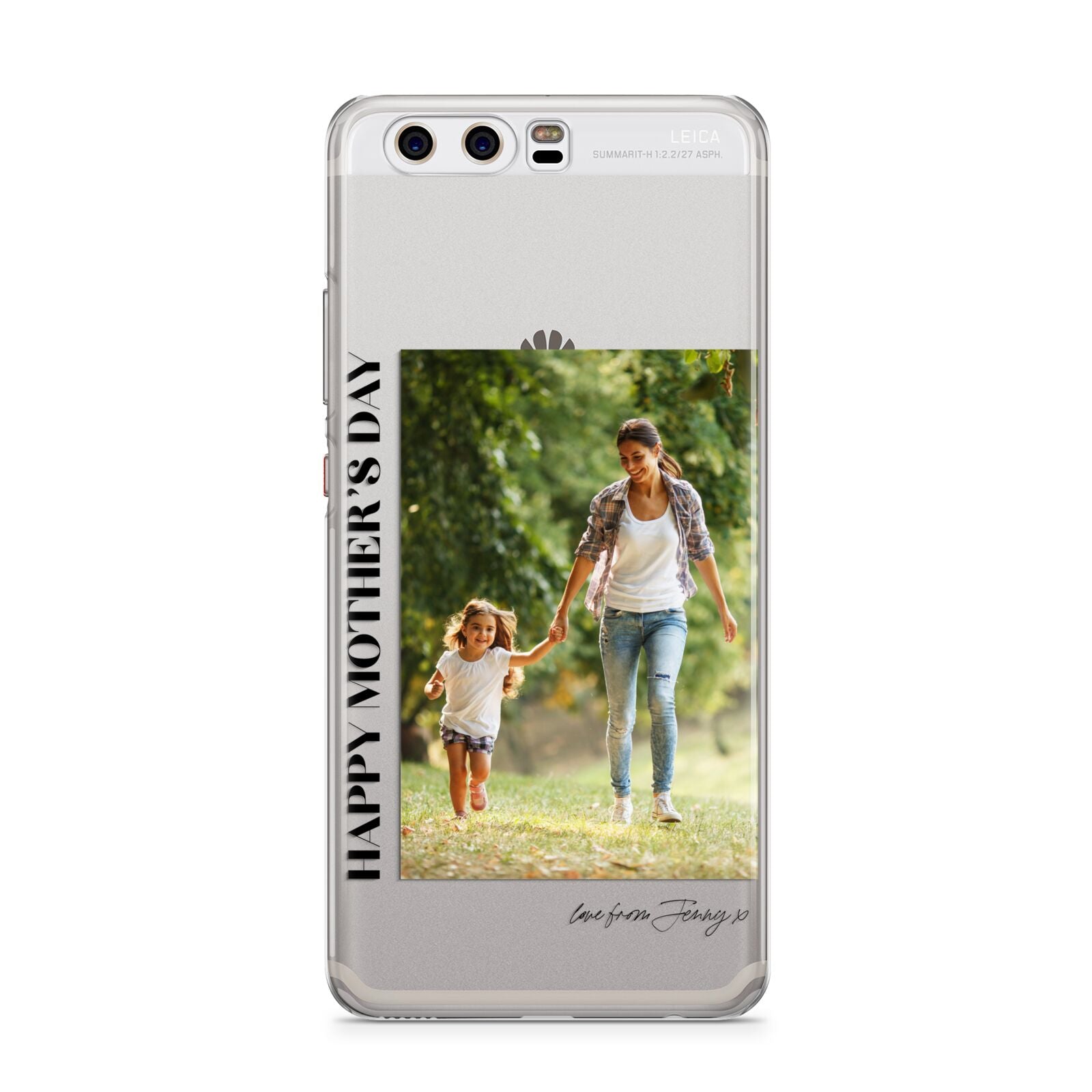 Mothers Day Photo with Text Huawei P10 Phone Case