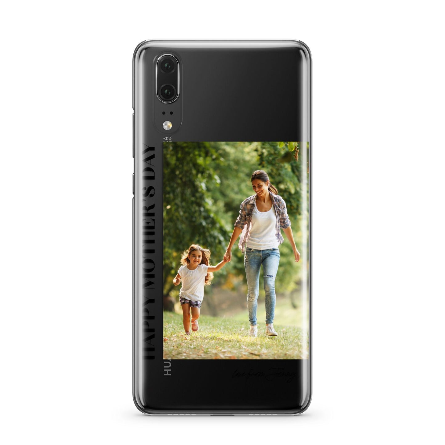 Mothers Day Photo with Text Huawei P20 Phone Case