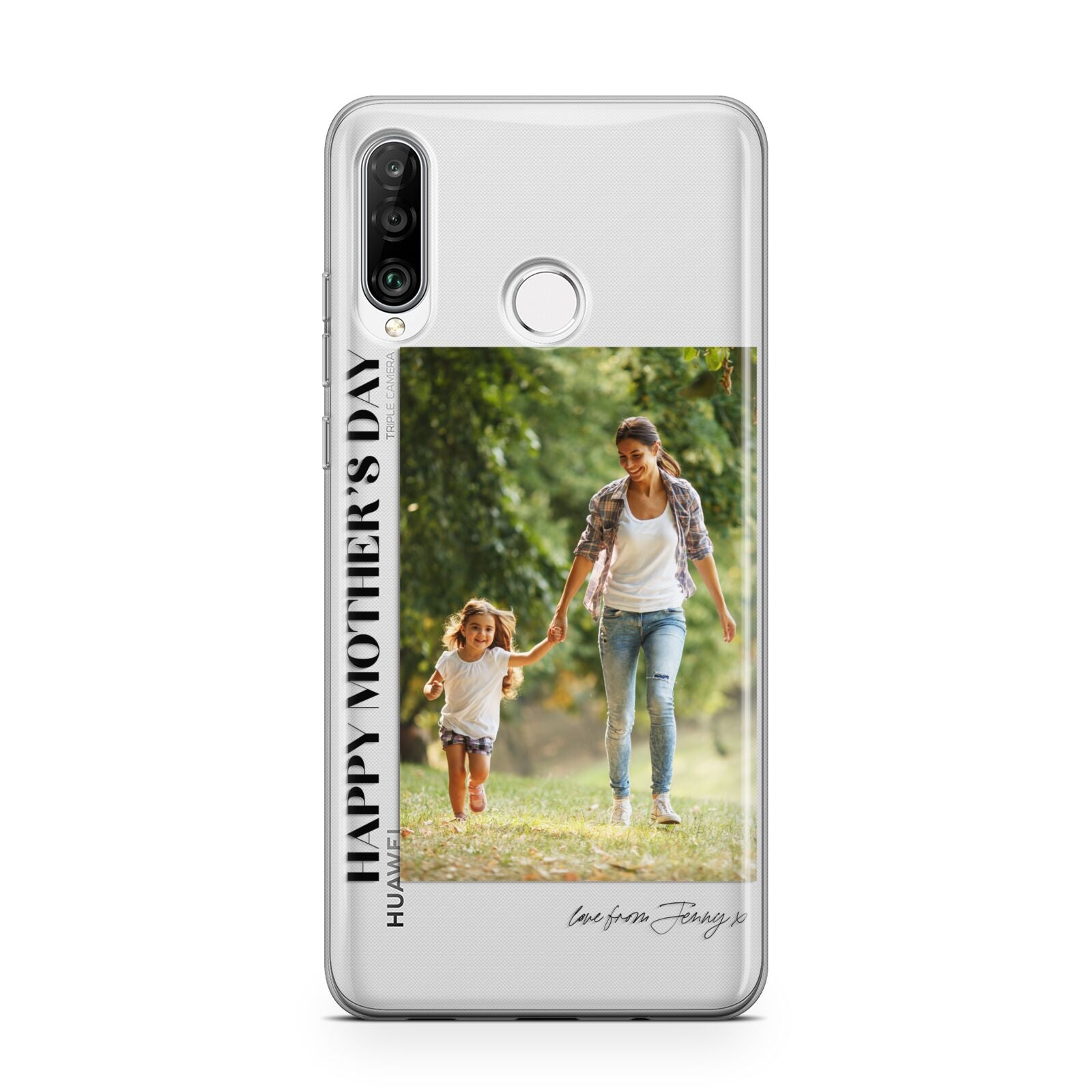 Mothers Day Photo with Text Huawei P30 Lite Phone Case