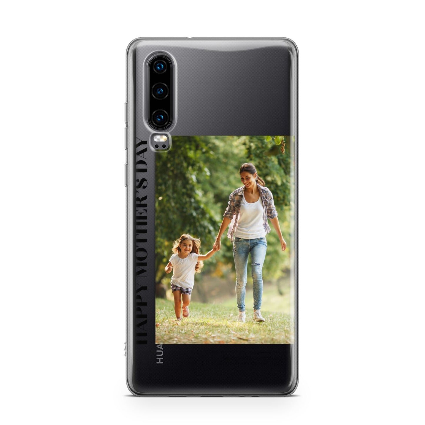 Mothers Day Photo with Text Huawei P30 Phone Case