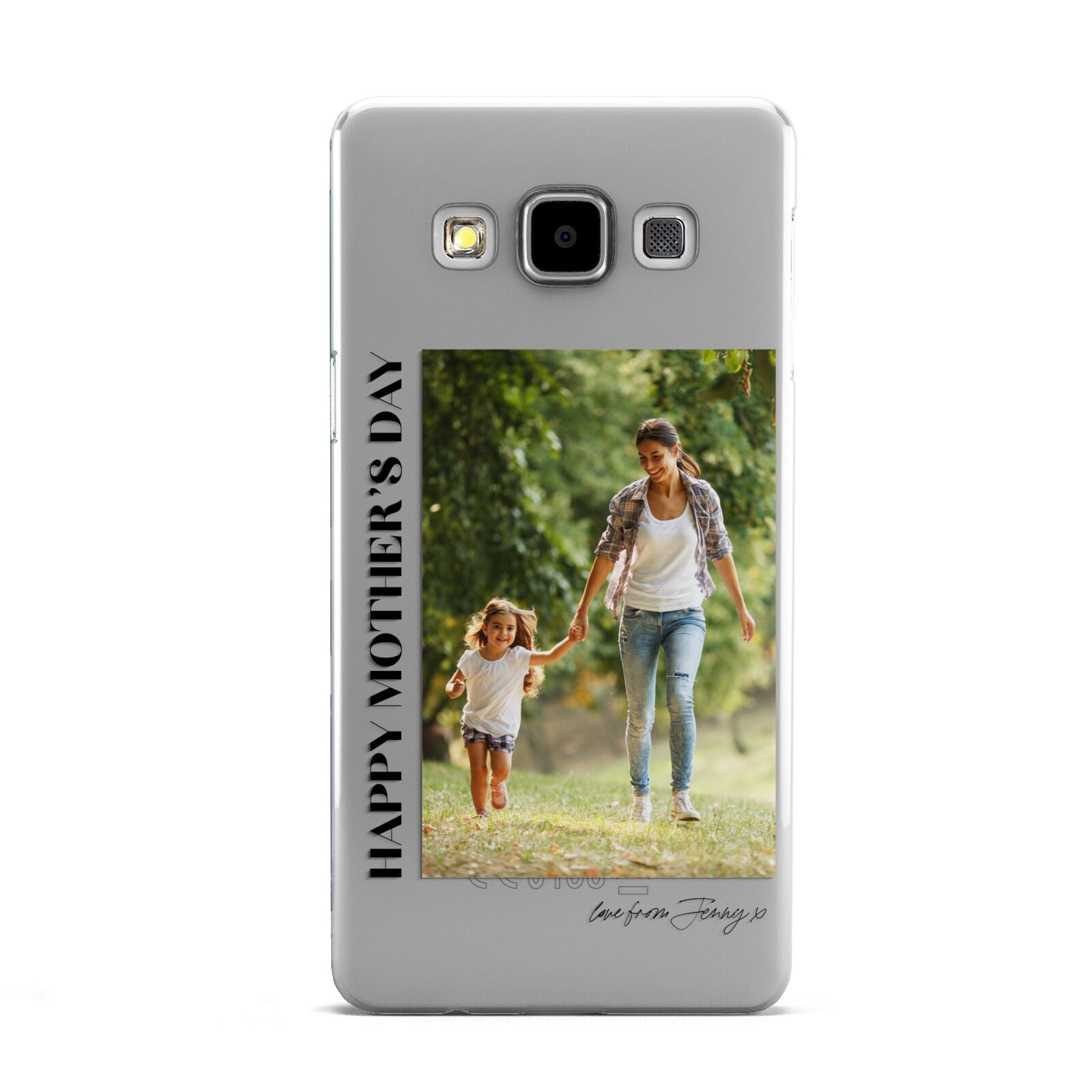 Mothers Day Photo with Text Samsung Galaxy A5 Case