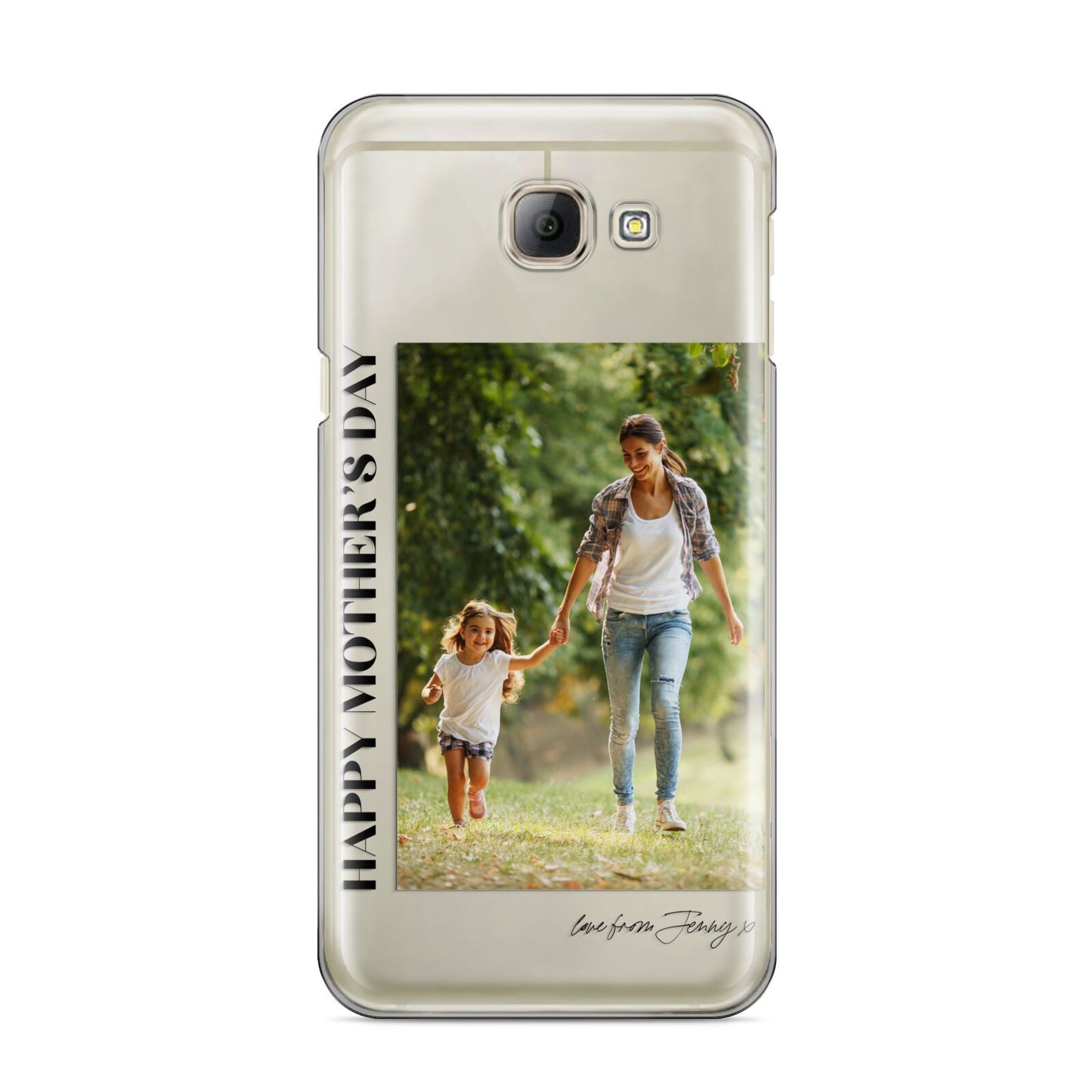 Mothers Day Photo with Text Samsung Galaxy A8 2016 Case