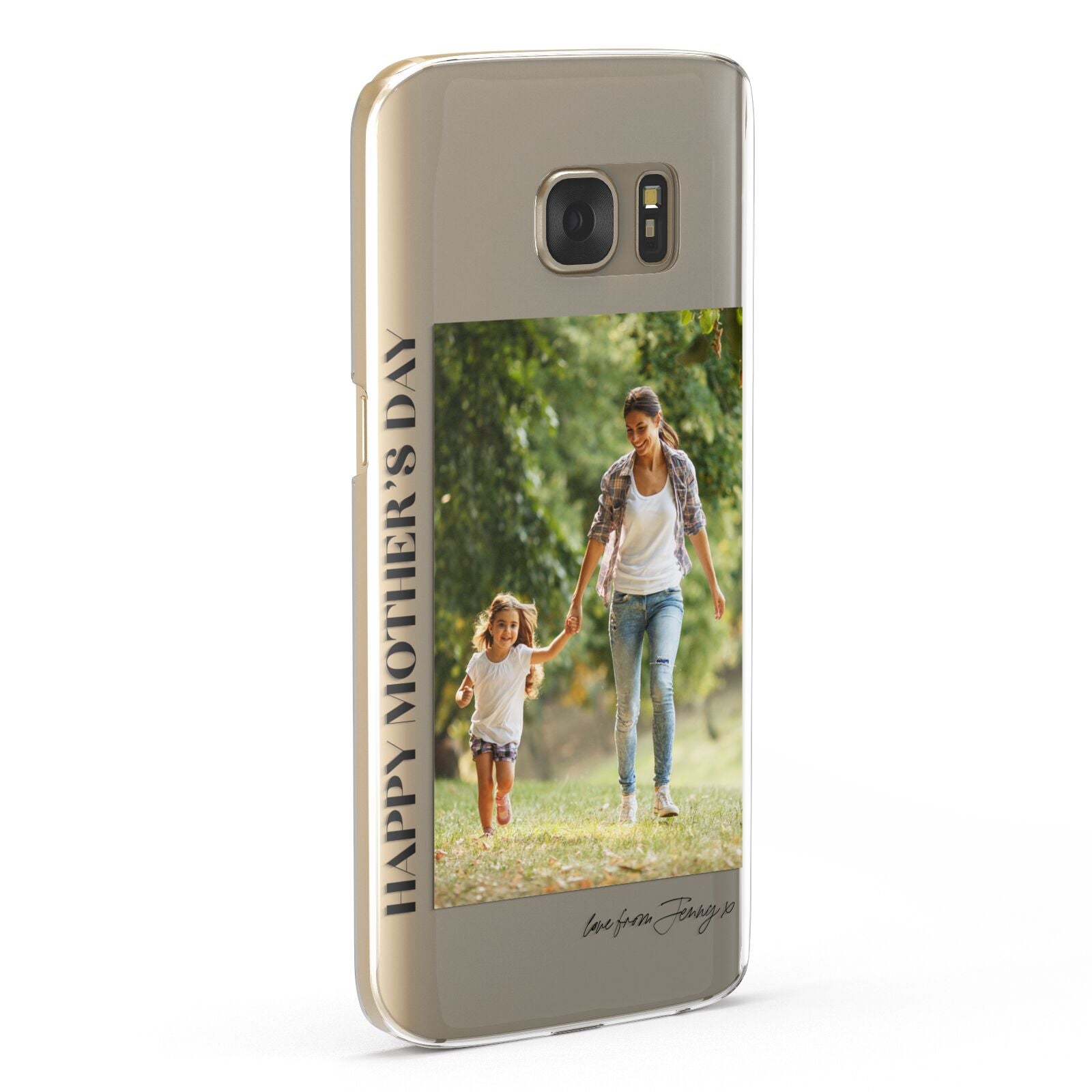 Mothers Day Photo with Text Samsung Galaxy Case Fourty Five Degrees