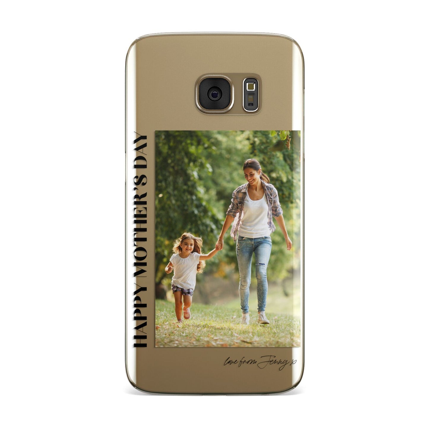 Mothers Day Photo with Text Samsung Galaxy Case